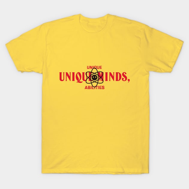 Unique Minds (autism awareness) T-Shirt by Shane Allen Co.